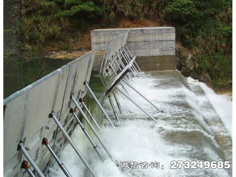 永定县水利建设液压钢坝