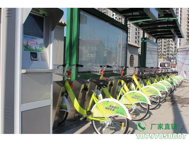 昌邑城市中心智能共享单车候车棚